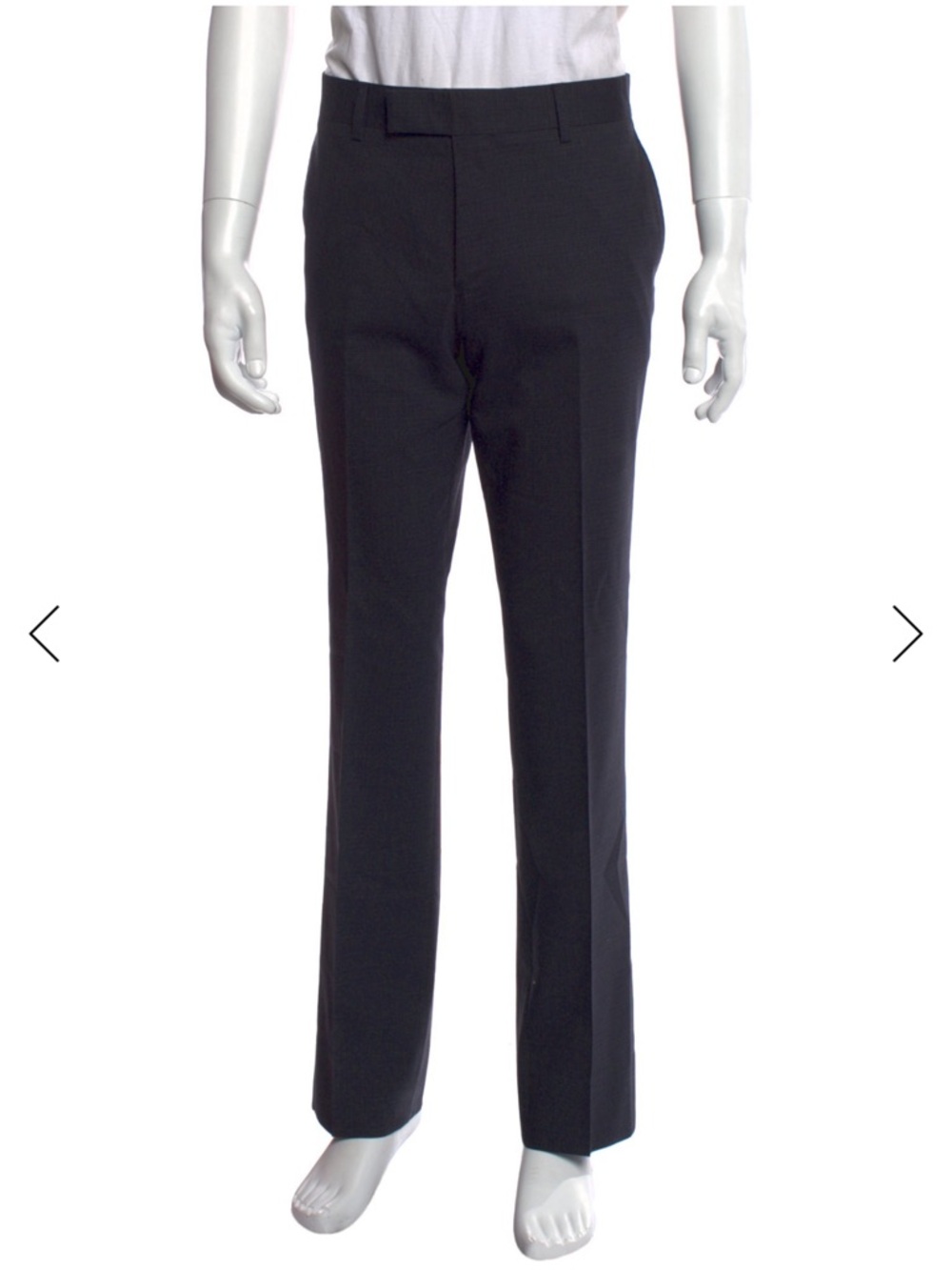 PS Paul Smith Blue Wool Dress Pants
